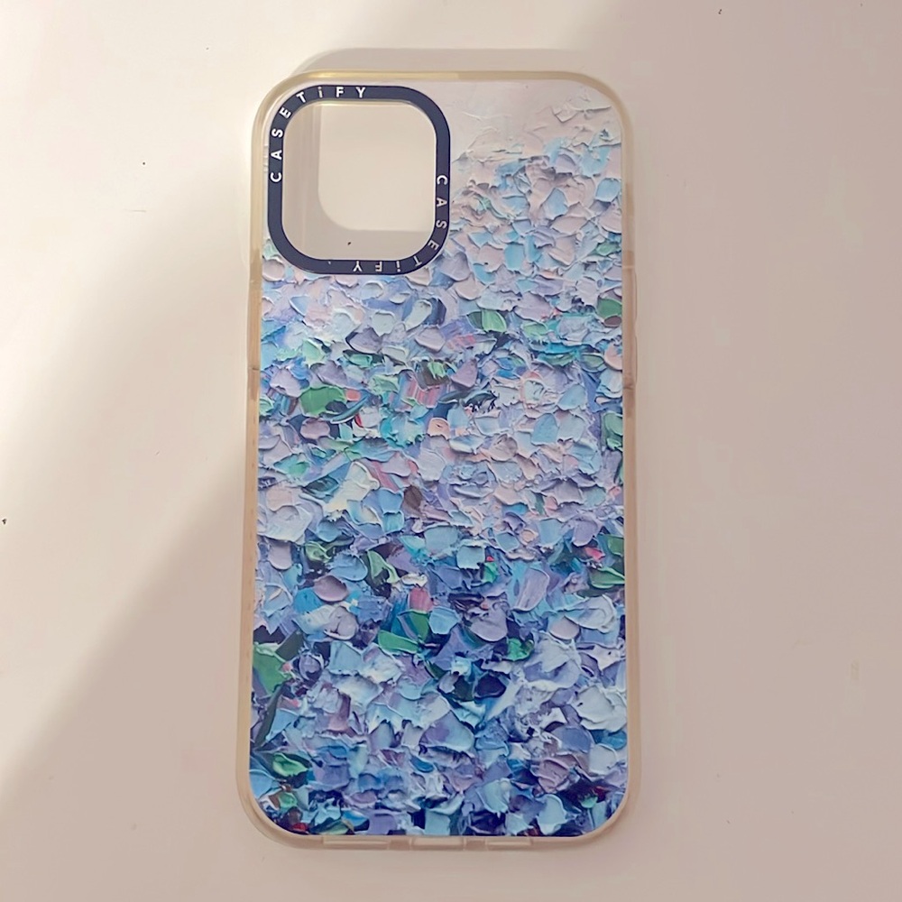 Casetify iphone 12 Max Pro Hydrangea Case